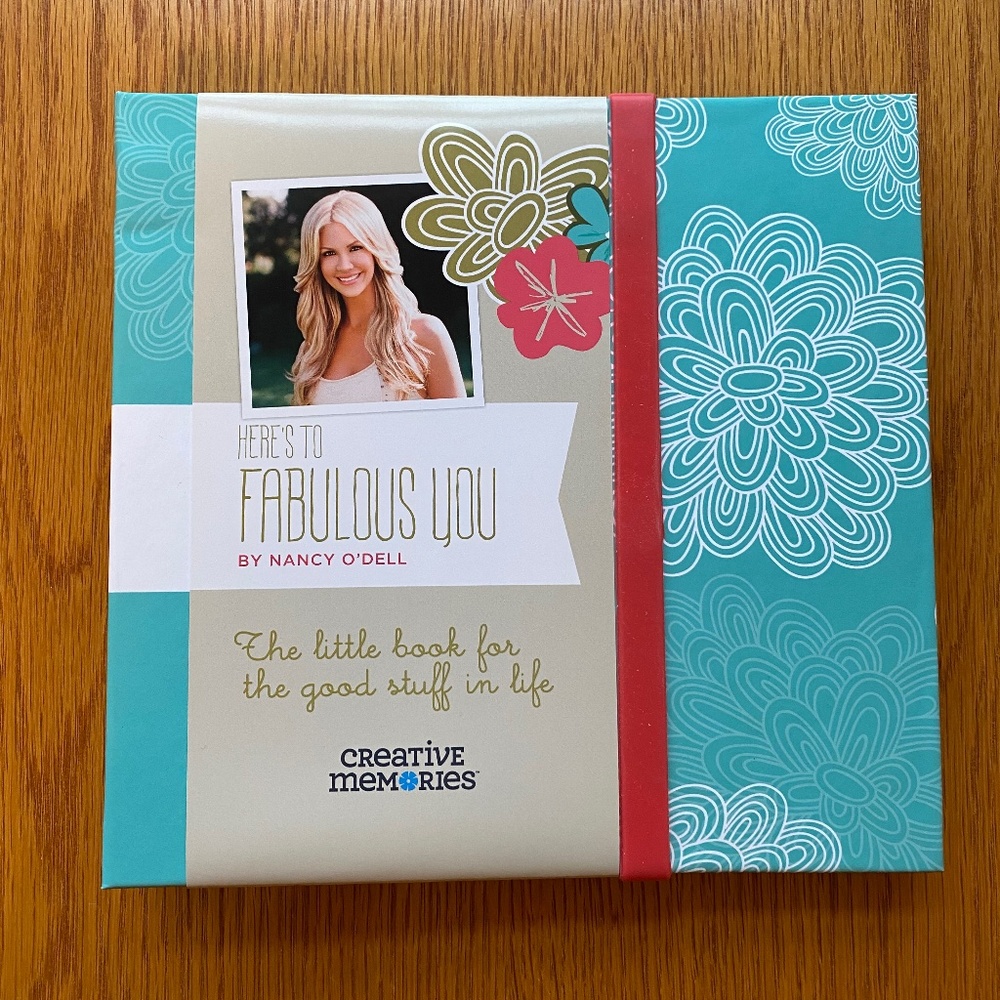Creative Memories Nancy O'Dell "Here's to Fabulous You" book
